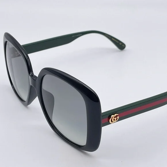 BRAND NEW GUCCI GG0714SA 001 Square Women Sunglasses - Picture 10 of 13